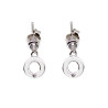 Pendientes-plata-circulo-Enigma-plata