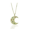 Collar-plata-acabado-oro-media-luna-Enigma-plata