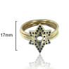 Anillo -plata-acabado-oro-triple-enigma-plata