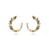 Pendientes-plata-acabado-oro-circonitas-colores-Enigma-plata