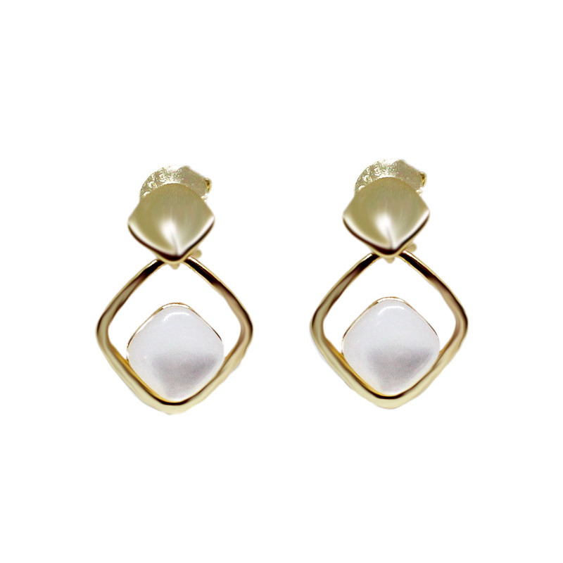 Pendientes-plata-acabado-oro-Enigma-plata