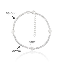 Pulsera-tréboles-plata-circonitas-Enigma-plata