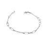 Pulsera-plata cadena- Enigma-plata