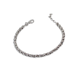 Pulsera-plata-con -bolitas- asimétricas-Enigma-plata