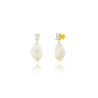 Pendientes-plata-perla-acabado-oro-Enigma-plata