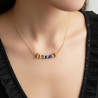 Collar-plata-circonitas-colores-acabado-oro-imagen-modelo-Enigma-plata