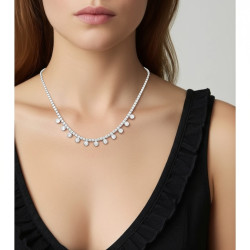 Collar-plata-acabado-en-rodio-imagen-modelo-Enigma-plata