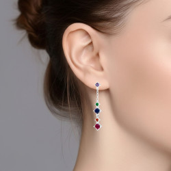 Pendientes-plata-colores-imagen-modelo-Enigma-plata