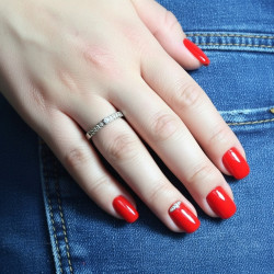 Anillo-plata-cadeneta-imagen-modelo-Enigma plata