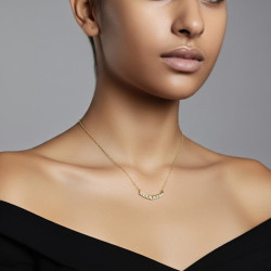 Collar-plata-acabado-oro-imagen-modelo-Enigma-plata