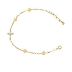 Pulsera-plata-acabado-oro-Enigma-plata