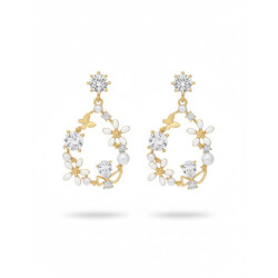 Pendientes-flores-Enigma-plata