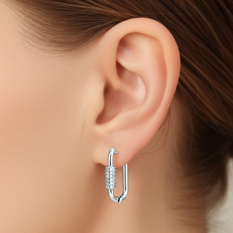 Pendientes-plata-aro-imagen-modelo-Enigma-plata