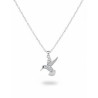 Collar-plata-colgante-colibrí-Enigma-plata