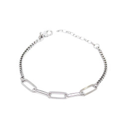 Pulsera-plata-eslabones-Enigma-plata
