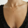 Collar-plata-circonita-acabado-oro-imagen-modelo-Enigma-plata