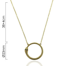 Collar-plata-acabado-oro-serpiente-Enigma-plata