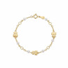 Pulsera-plata-acabado-oro-ositos-enigma-plata