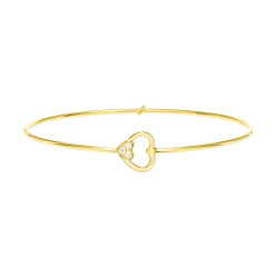 Pulsera-corazones-barras-circonitas-Enigma-Plata