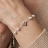 Pulsera-corazón-perlas-Enigma-plata-imagen-modelo