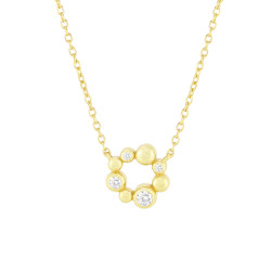 Collar-plata-círculo-acabado-dorado-Enigma-plata