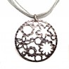 COLAR CON COLGANTE FLORAL